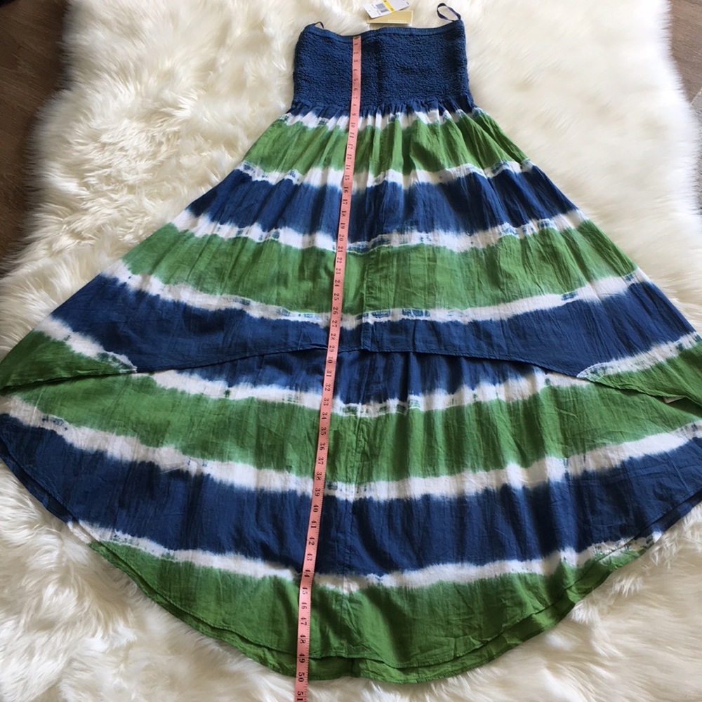 NWT Michael Michael Kors Tie-Dye Maxi Dress - Picture 7 of 14